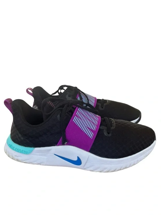 Nike Renew In Season TR9 Black & Purple Training Sneakers Size 9 Women’s - Picture 6 of 9